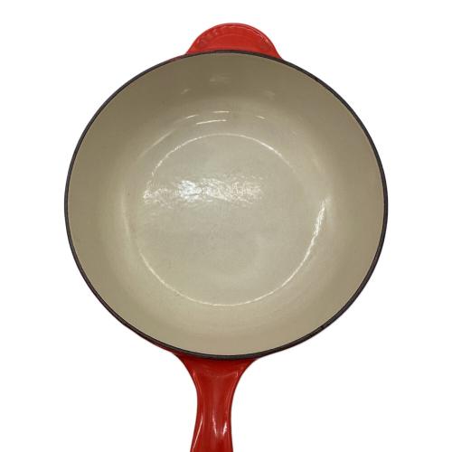 LE CREUSET (ルクルーゼ) 片手鍋 レッド