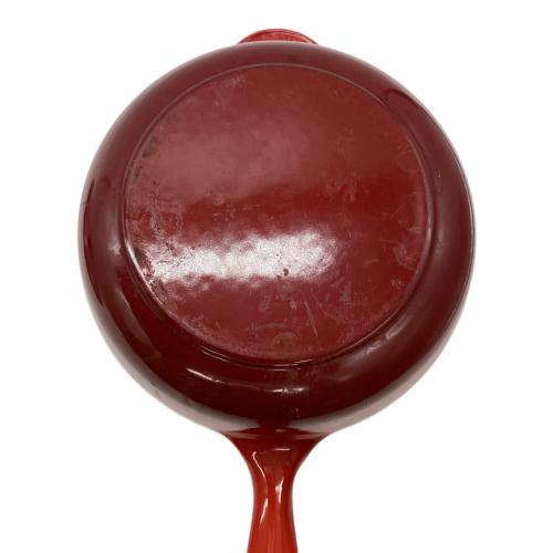 LE CREUSET (ルクルーゼ) 片手鍋 レッド