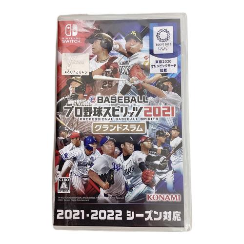 コナミ eBASEBALL プロ野球スピリッツ2021 グランドスラム/Switch/RL006J1/A 全年齢対象 Nintendo Switch用ソフト CERO A (全年齢対象)