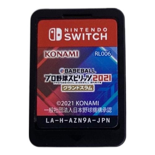 コナミ eBASEBALL プロ野球スピリッツ2021 グランドスラム/Switch/RL006J1/A 全年齢対象 Nintendo Switch用ソフト CERO A (全年齢対象)