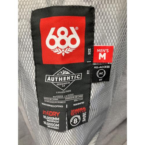 686 (シックスエイトシックス) スキーウェア(ジャケット) L4W112 メンズ SIZE M ブルー