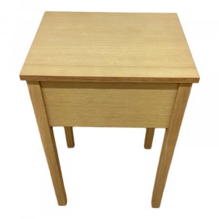 無印良品 ドレッサー　イス付き 無印良品】ドレッサー・スツール付＆木製サイドテーブルベンチが