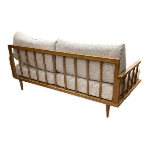 UNICO (ウニコ) 2.5人掛けカバーリングソファー ナチュラル×ベージュ 256 ファブリック SIAL