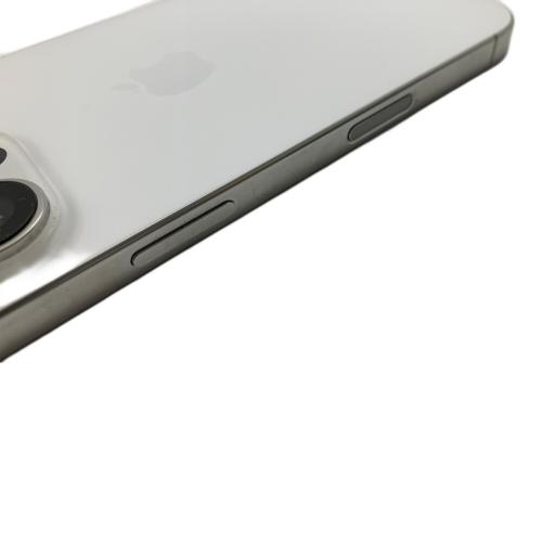 Apple (アップル) iPhone16 Pro MYN13J/A サインアウト確認済 356656208024017 ▲(au) SIM FREE 修理履歴無し 256GB バッテリー:Aランク(97%) 程度:Bランク