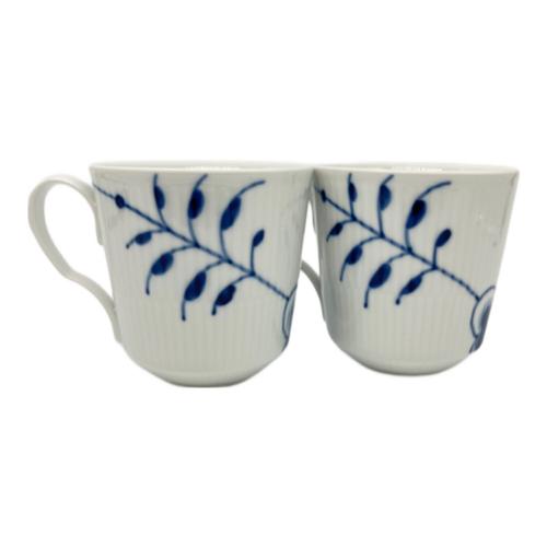 ROYAL COPENHAGEN (ロイヤル・コペンハーゲン) マグカップ NAR ブルーフルーテッド・メガ 2Pセット