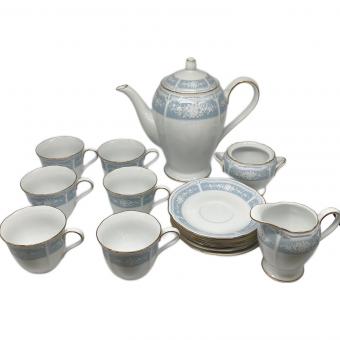 Noritake (ノリタケ) ティー・コーヒーセット レースウッドゴールド
