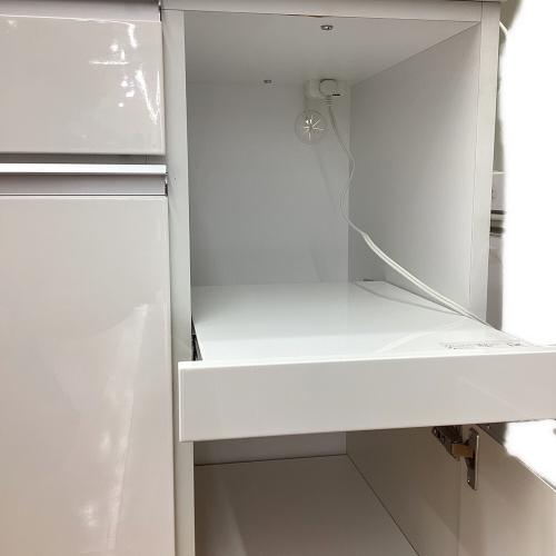 ニトリ レンジボード ホワイト レジューム150