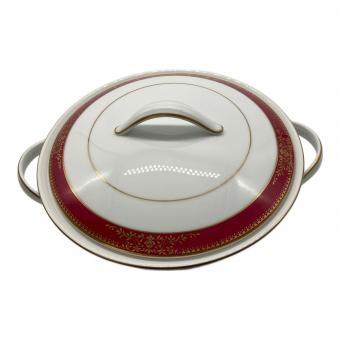 Noritake (ノリタケ) スープ入れ レッド ゴールドミア