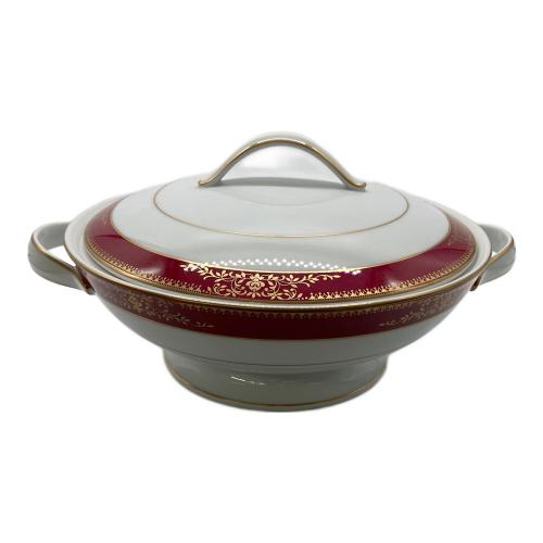 Noritake (ノリタケ) スープ入れ レッド ゴールドミア