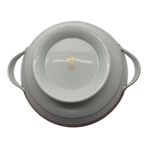 Noritake (ノリタケ) スープ入れ レッド ゴールドミア