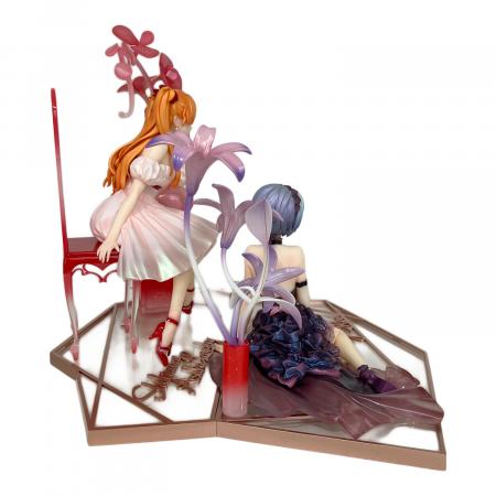 フィギュア 1/7 綾波レイ&式波・アスカ・ラングレー 花の言