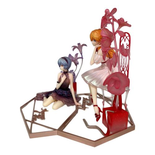 フィギュア 1/7 綾波レイ&式波・アスカ・ラングレー 花の言