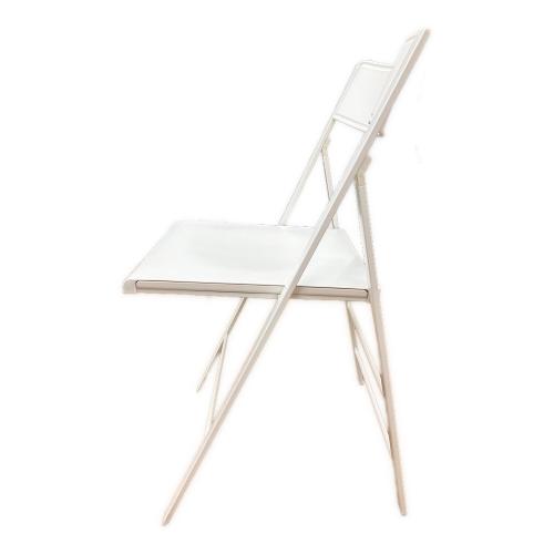 arrmet (アーメット) 折りたたみチェアー ホワイト POCKET