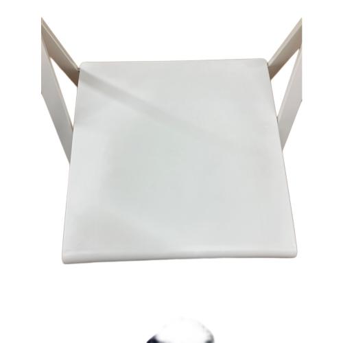 arrmet (アーメット) 折りたたみチェアー ホワイト POCKET