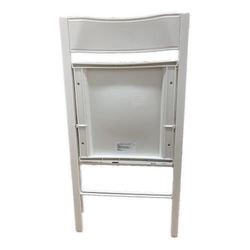 arrmet (アーメット) 折りたたみチェアー ホワイト POCKET