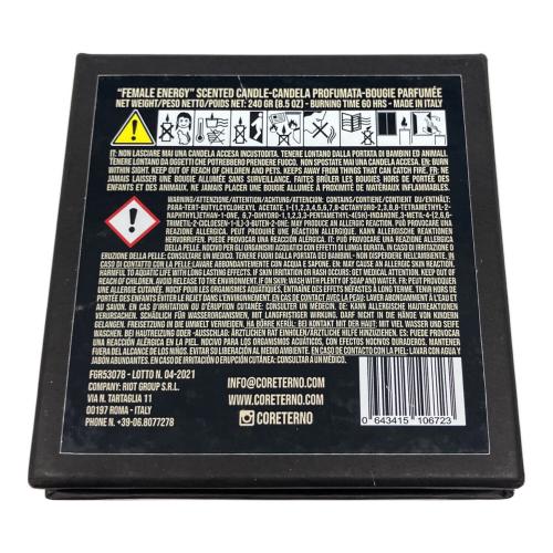 CORETERNO (コレテルノ) キャンドル