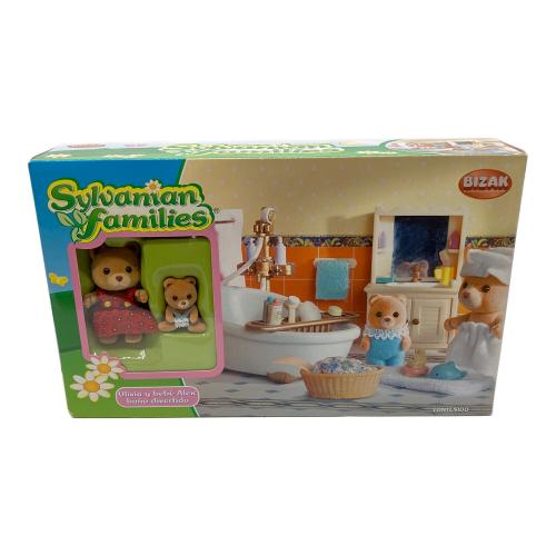 EPOCH (エポック) バスルームクマの女の子・赤ちゃん シルバニアファミリー