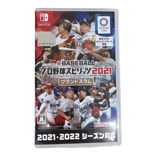 eBASEBALL プロ野球スピリッツ2021 グランドスラム/Switch/RL006J1/A 全年齢対象 Nintendo Switch用ソフト CERO A (全年齢対象)