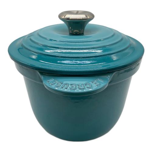 LE CREUSET (ルクルーゼ) ココットエヴリィ カリビアンブルー