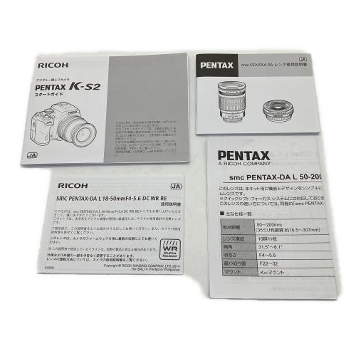 PENTAX (ペンタックス) 一眼レフカメラ K-S2 ※ジャンク/黒死病