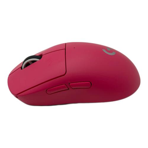 Logicool G (ロジクールジー) PRO X SUPERLIGHT ワイヤレスマウス G-PPD-003WL-MG ピンク