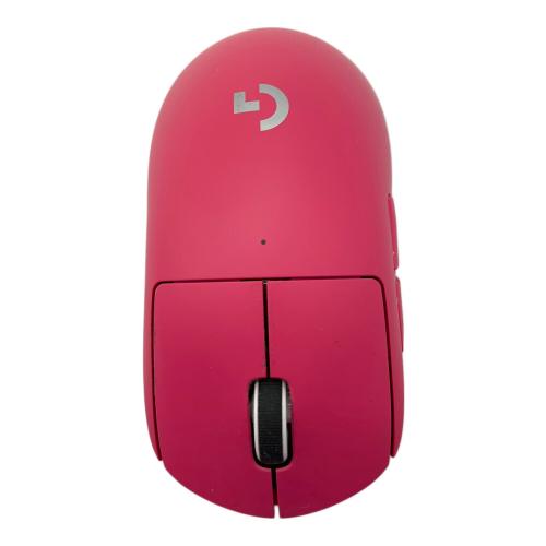 Logicool G (ロジクールジー) PRO X SUPERLIGHT ワイヤレスマウス G-PPD-003WL-MG ピンク
