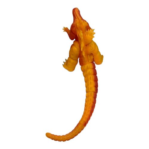 BANDAI (バンダイ) 愛蔵版 バーニングゴジラ ゴジラ @目のプリント剥がれ・足裏シリアルシール欠品・軽度なべたつき有