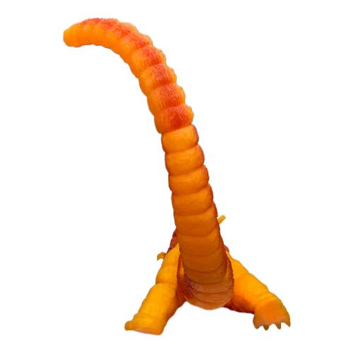 BANDAI (バンダイ) 愛蔵版 バーニングゴジラ ゴジラ @目のプリント剥がれ・足裏シリアルシール欠品・軽度なべたつき有