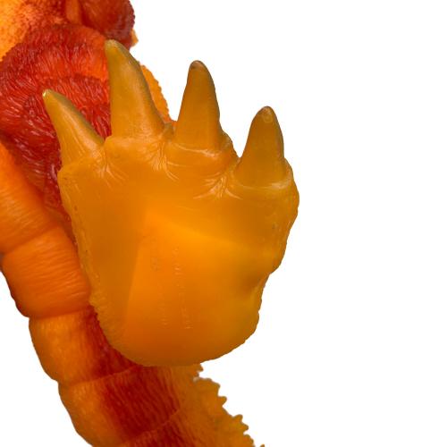 BANDAI (バンダイ) 愛蔵版 バーニングゴジラ ゴジラ @目のプリント剥がれ・足裏シリアルシール欠品・軽度なべたつき有