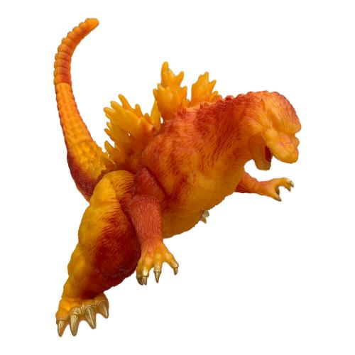 BANDAI (バンダイ) 愛蔵版 バーニングゴジラ ゴジラ @目のプリント剥がれ・足裏シリアルシール欠品・軽度なべたつき有