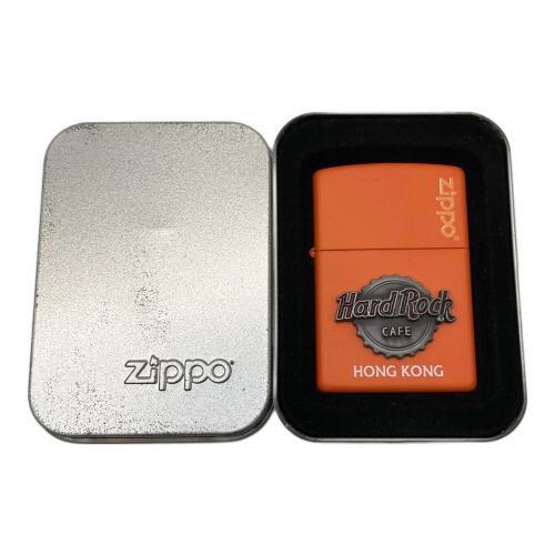 Hard Rock cafe (ハードロックカフェ) ZIPPO 2006年製 USA オレンジ