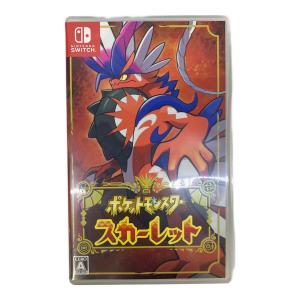 ポケットモンスター スカーレット/Switch/HACPALZXA/A 全年齢対象 Nintendo Switch用ソフト CERO A (全年齢対象)