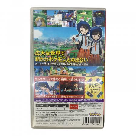 ポケットモンスター スカーレット/Switch/HACPALZXA/A 全年齢対象