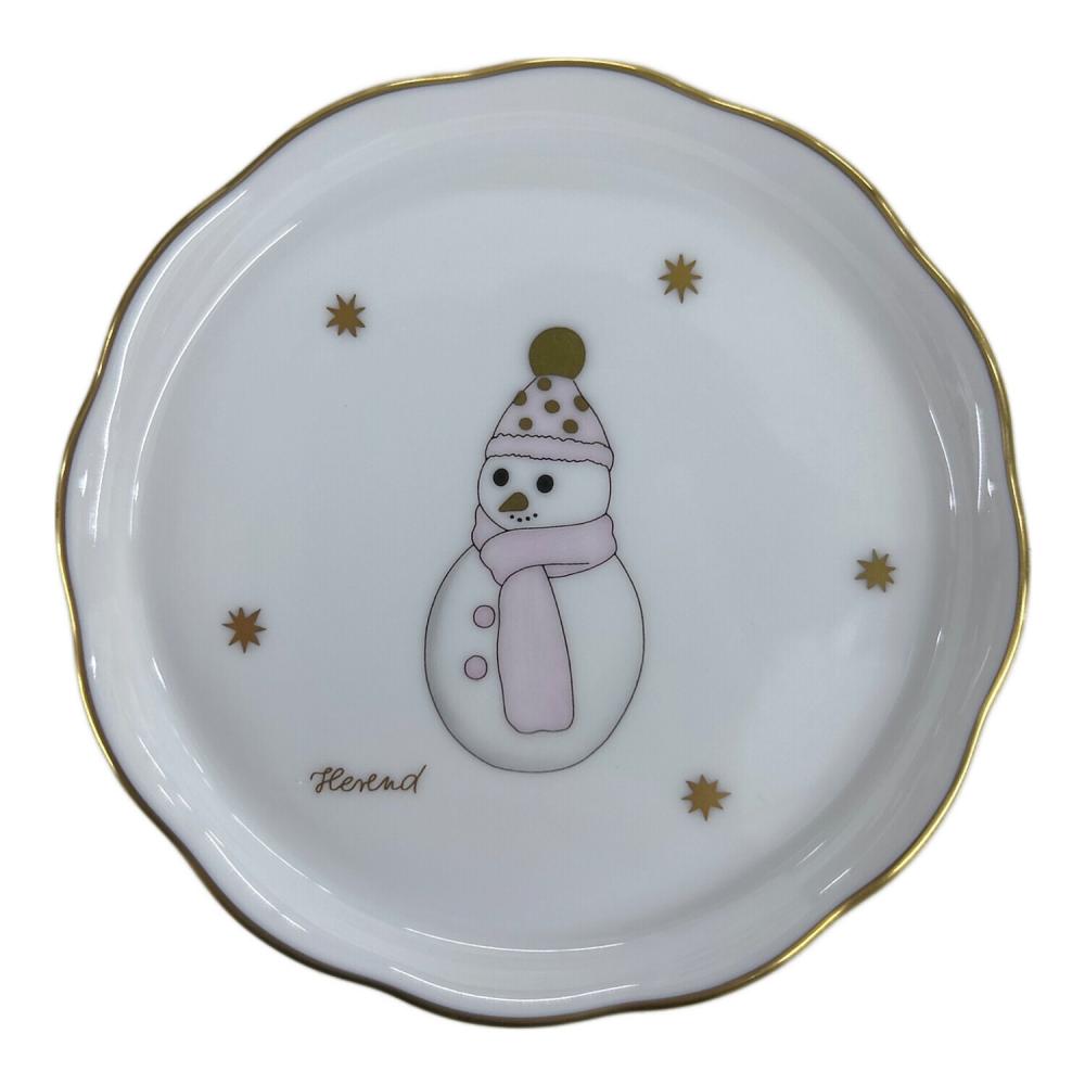 Herend (ヘレンド) プチプレート スノーマン｜トレファクONLINE