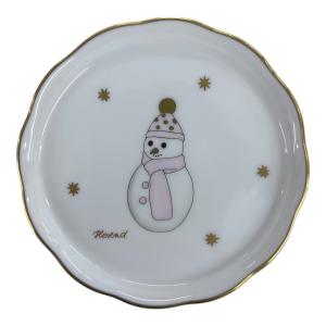Herend (ヘレンド) プチプレート スノーマン