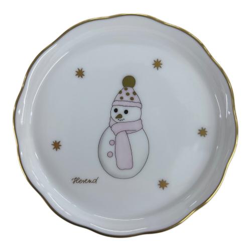 Herend (ヘレンド) プチプレート スノーマン