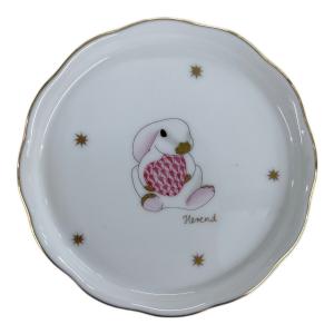 Herend (ヘレンド) プチプレート ハートバニー