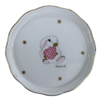 Herend (ヘレンド) プチプレート ハートバニー