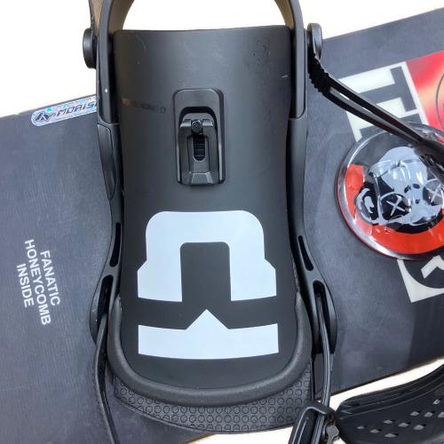 FNCT TNTR スノーボード レッド×ホワイト×ブラック