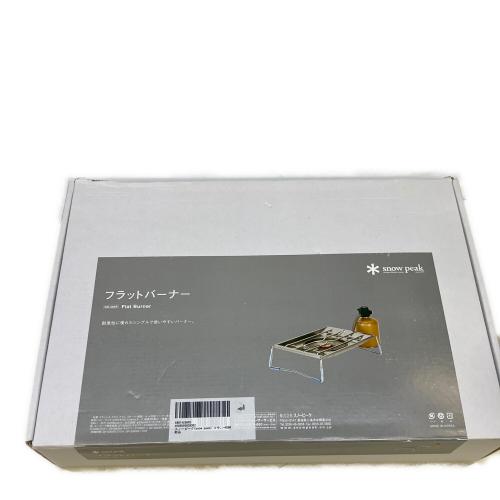 Snow peak (スノーピーク) フラットバーナー GS-450R PSLPGマーク有
