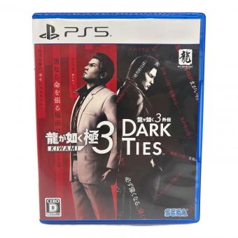 セガ 龍が如く 極3 / 龍が如く3外伝 Dark Ties Playstation5用ソフト CERO D (17歳以上対象)