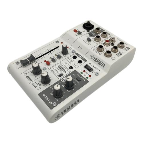 YAMAHA (ヤマハ) ライブストリーミングミキサー AG03MK2