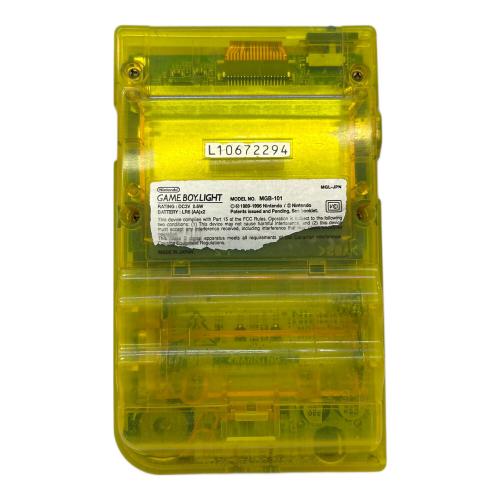 Nintendo (ニンテンドー) GAMEBOY LIGHT MGB-101 クリアイエロー @ トイザらス限定