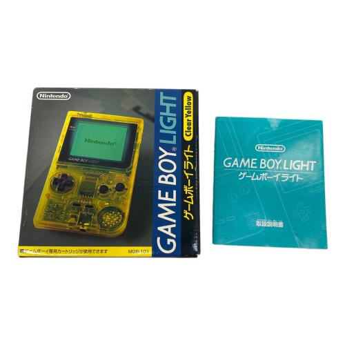 Nintendo (ニンテンドー) GAMEBOY LIGHT MGB-101 クリアイエロー @ トイザらス限定