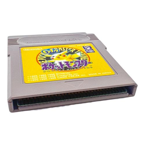 任天堂 (ニンテンドウ) ポケットモンスター ピカチュウ ゲームボーイ用ソフト -