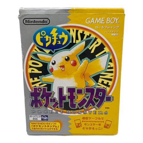 任天堂 (ニンテンドウ) ポケットモンスター ピカチュウ ゲームボーイ用ソフト -