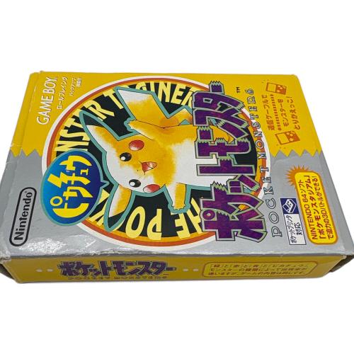 任天堂 (ニンテンドウ) ポケットモンスター ピカチュウ ゲームボーイ用ソフト -
