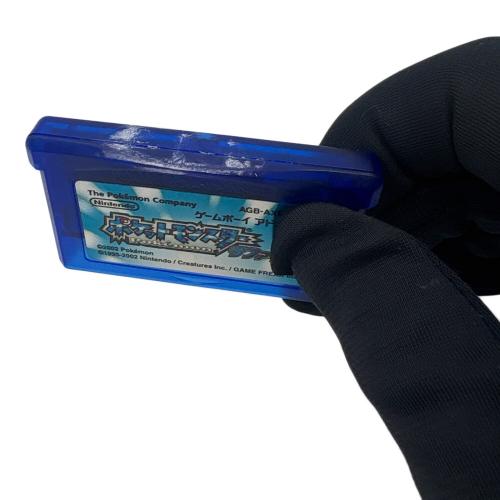 任天堂 (ニンテンドウ) ポケットモンスター サファイア ゲームボーイアドバンス用ソフト CERO A (全年齢対象)