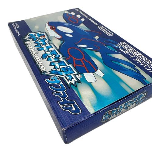 任天堂 (ニンテンドウ) ポケットモンスター サファイア ゲームボーイアドバンス用ソフト CERO A (全年齢対象)