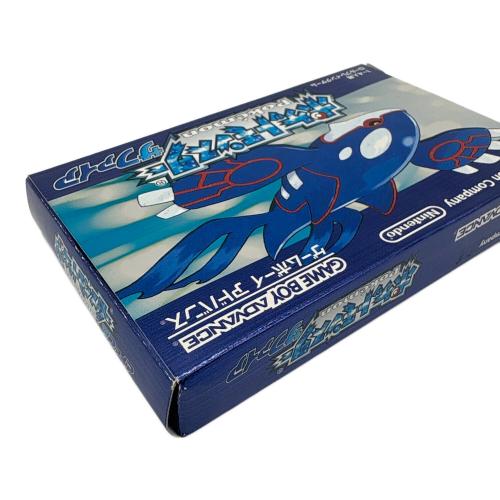 任天堂 (ニンテンドウ) ポケットモンスター サファイア ゲームボーイアドバンス用ソフト CERO A (全年齢対象)